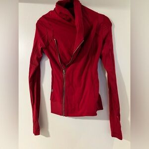 Lululemon Red Cross zip dress sweater